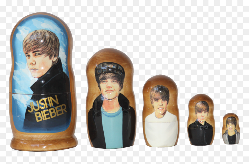 Nesting Doll Justin Bieber Nesting Dolls - Justin Bieber, HD Png Download - justin bieber png pack