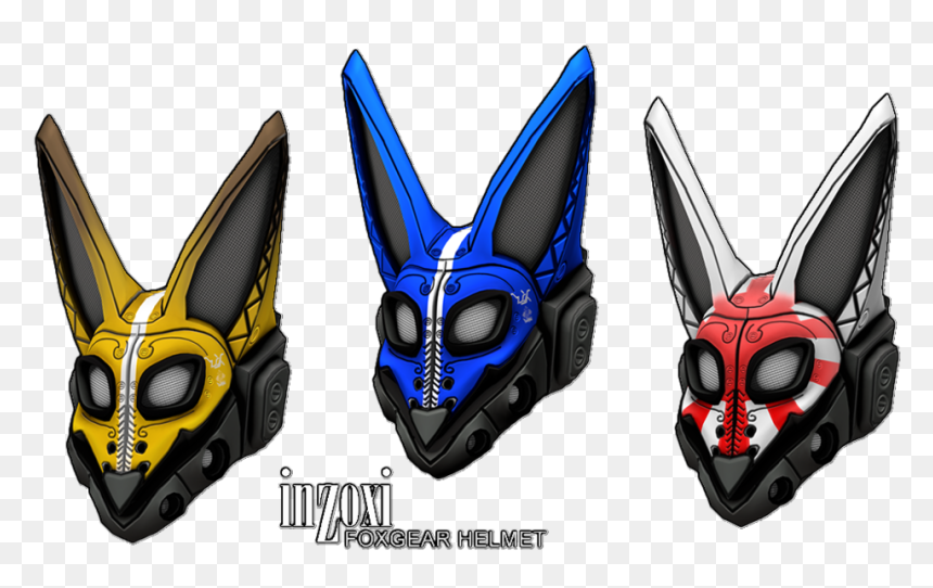 Foxgearalpha - Thumb - - Mask, HD Png Download - 3d mesh png