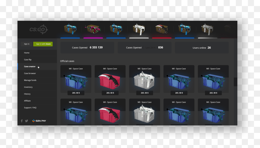Screenshot, HD Png Download - csgo cases png