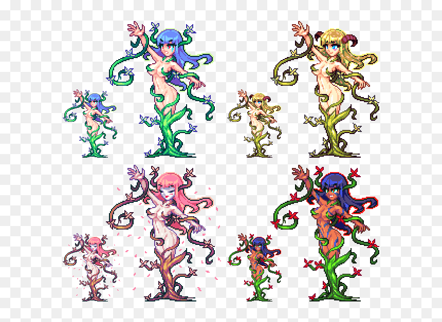 Mandrake Monstergirl - Mandrake Monster Girl, HD Png Download - crawdaunt png