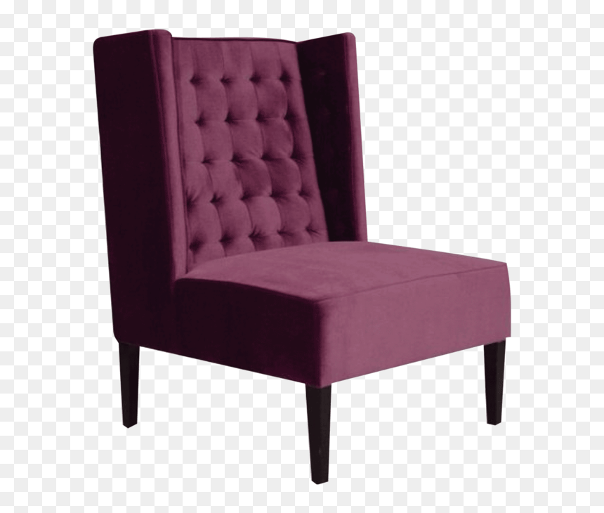 Osian Highback Chair Purple - Chair, HD Png Download - chair rentals png