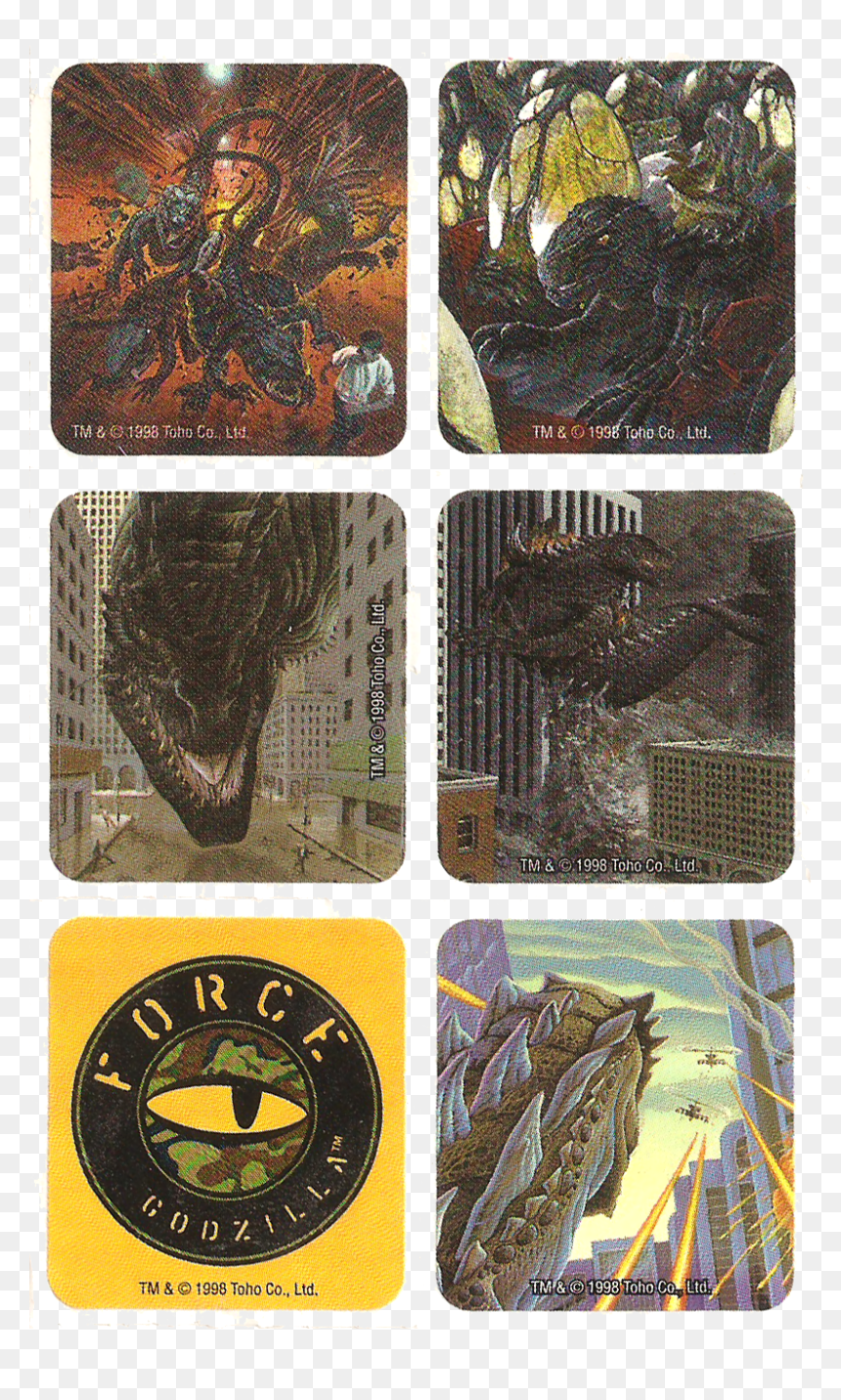Godzilla 1998 Nº 3, HD Png Download - godzilla 1998 png