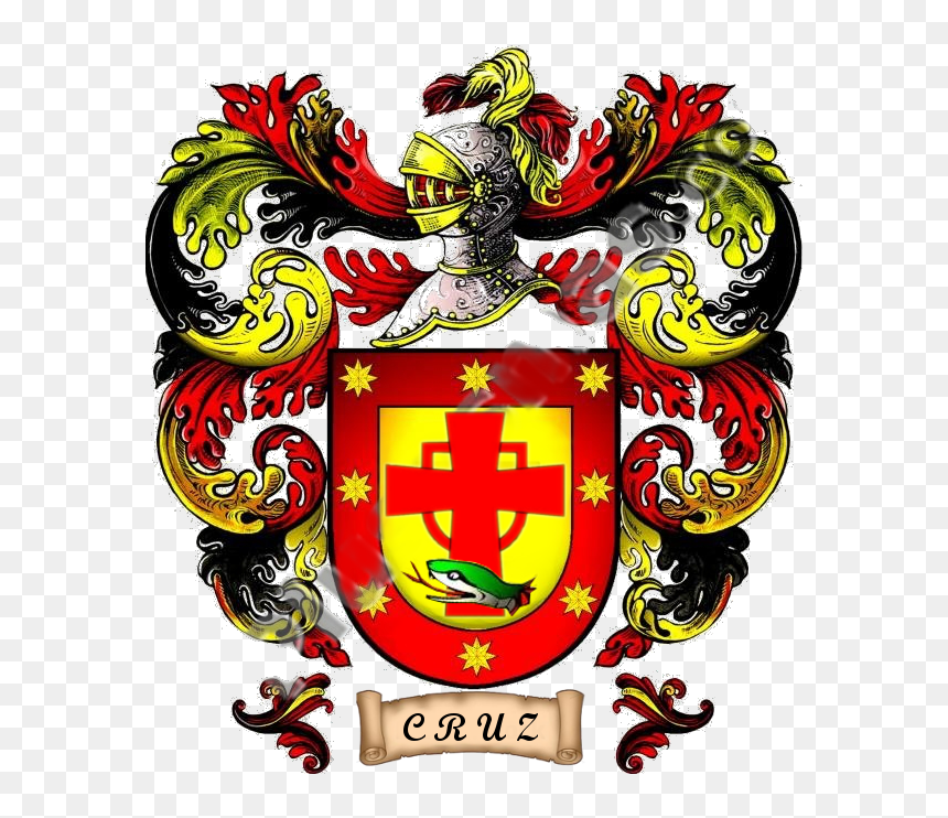 Escudo Familia Cruz - Escudo Del Apellido Ayala, HD Png Download - la familia png