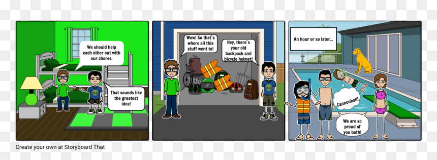 Cartoon, HD Png Download - chores png