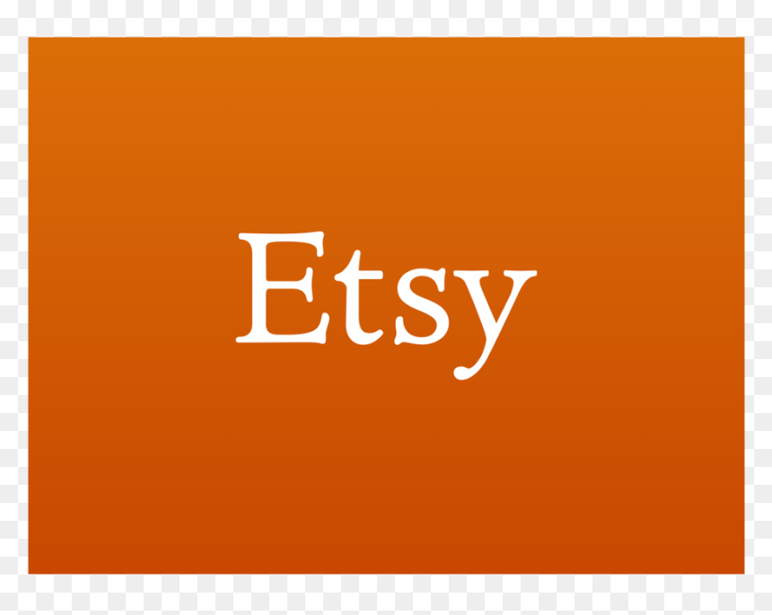 Graphic Design, HD Png Download - etsy logo png black