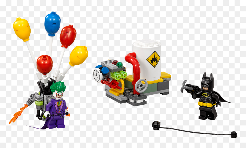 The Joker Balloon Escape - Lego Joker Balloon Escape, HD Png Download - lego batman movie png