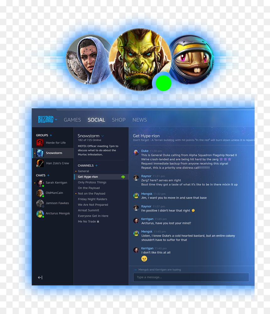 World Of Warcraft, HD Png Download - battle.net icon png