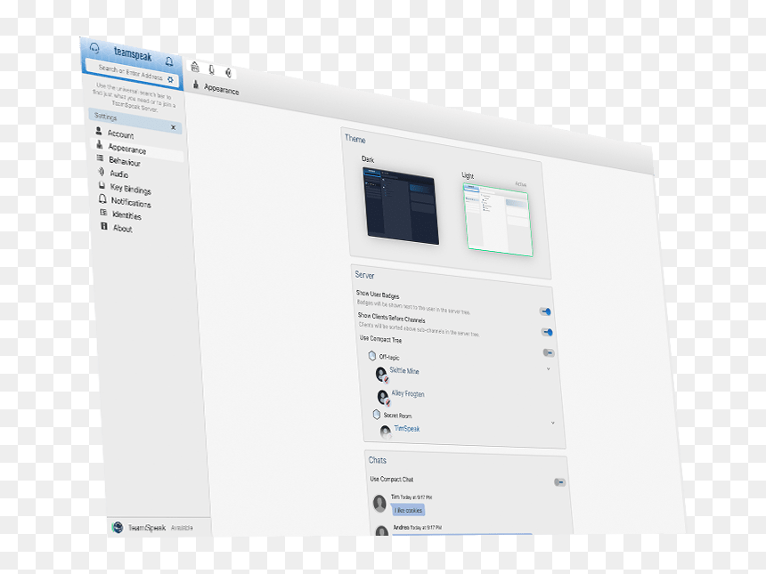 Computer Monitor, HD Png Download - teamspeak logo png