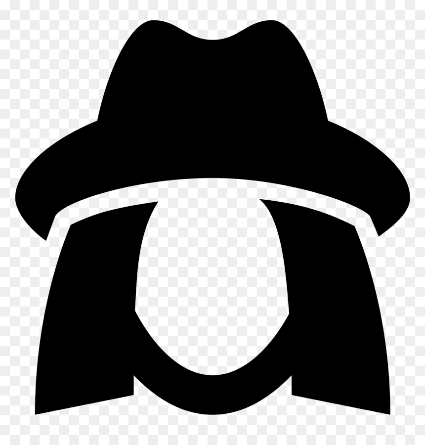 Farmer Female Icon Clipart , Png Download - Silhueta Do Chapéu Feminino, Transparent Png - farmer icon png