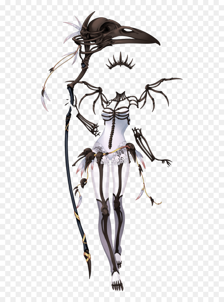 Corona Skeletonwitch, HD Png Download - skeleton png tumblr
