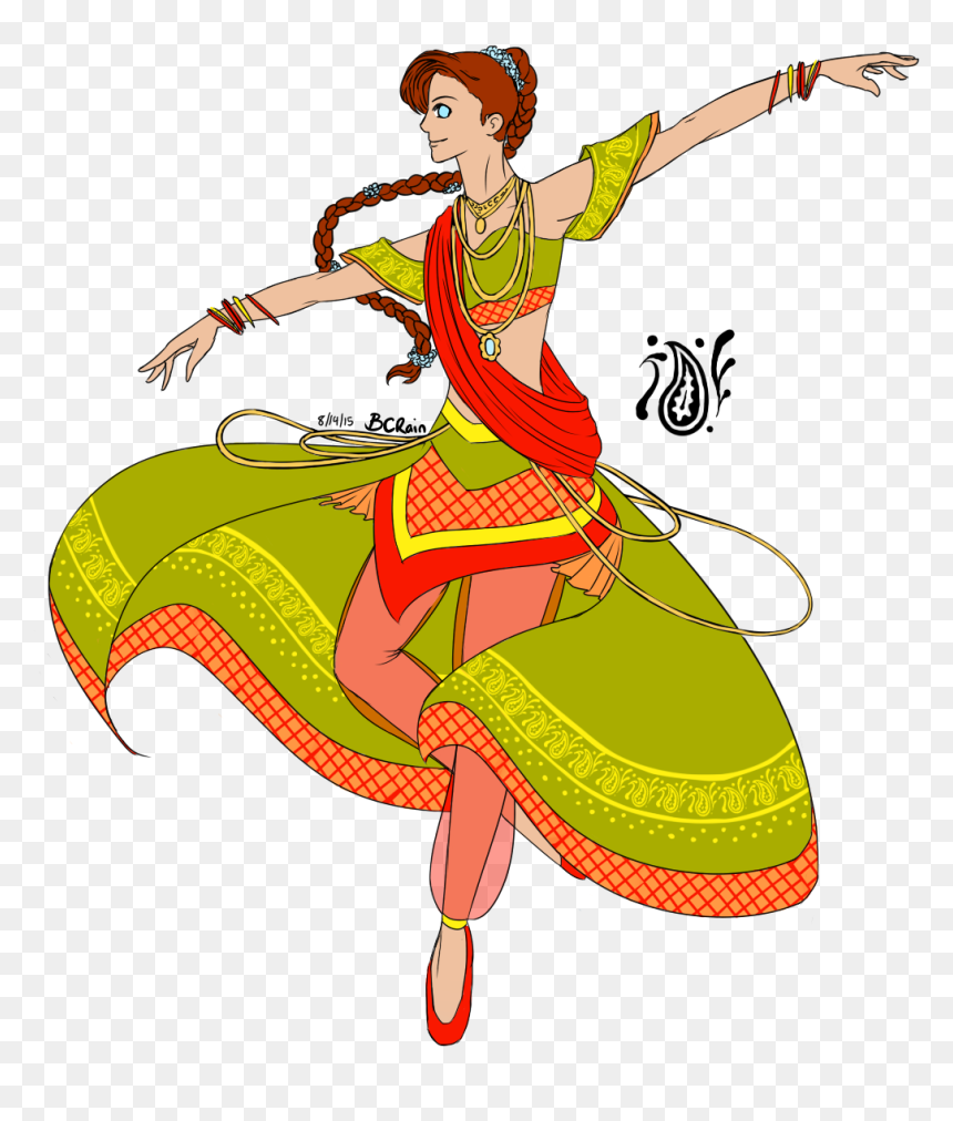 Png Open Dancer Istil Adopt By Bc Rain - Indian Dance Clipart, Transparent Png - dancer clipart png