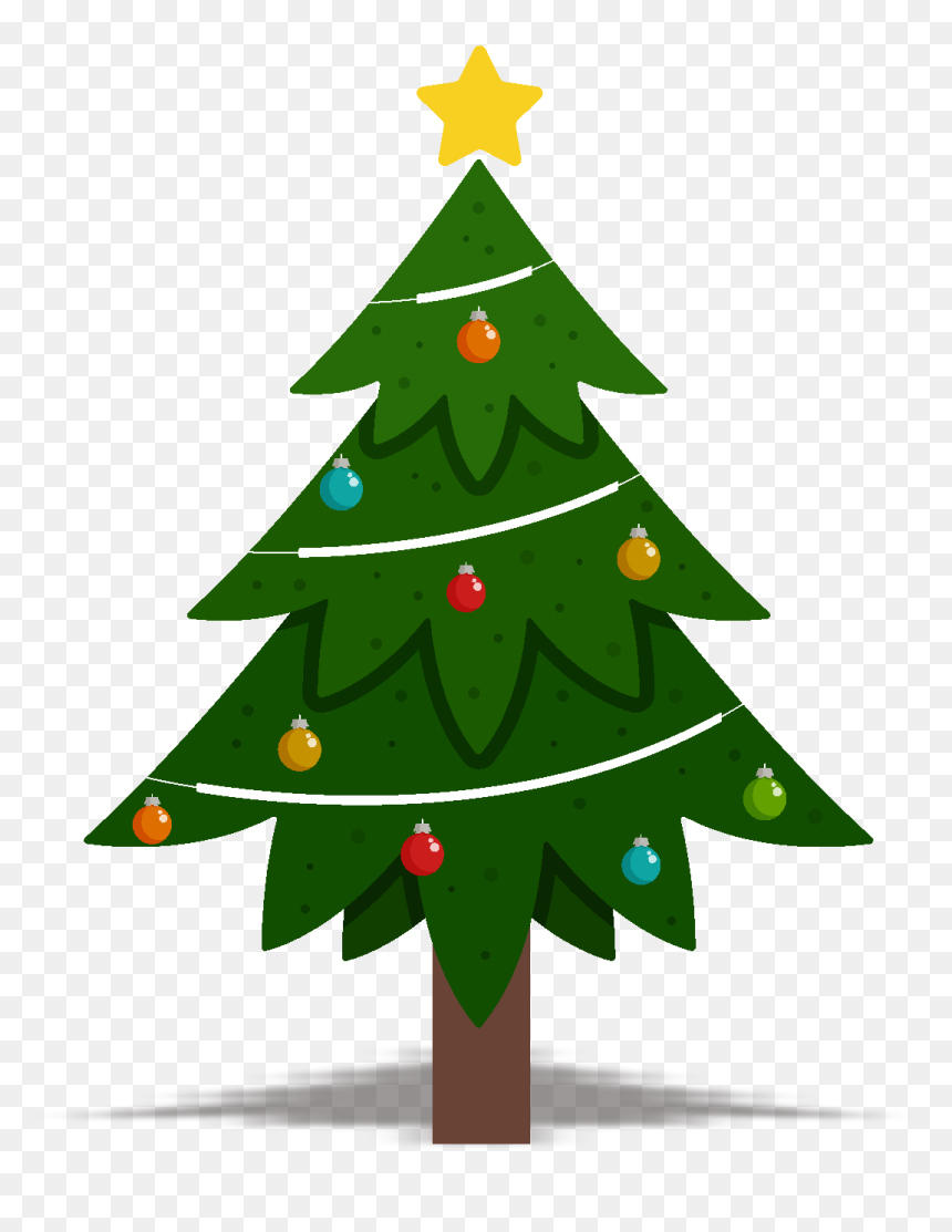 Christmas Tree Design Element Vector Png And Image - Png Christmas Tree Vector, Transparent Png - christmas design png