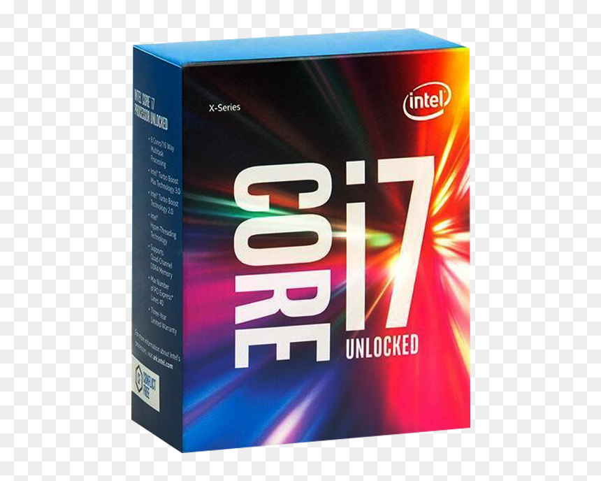 Intel Core I7-6900k (3 - Intel Core I7-6800k, HD Png Download - intel i7 png