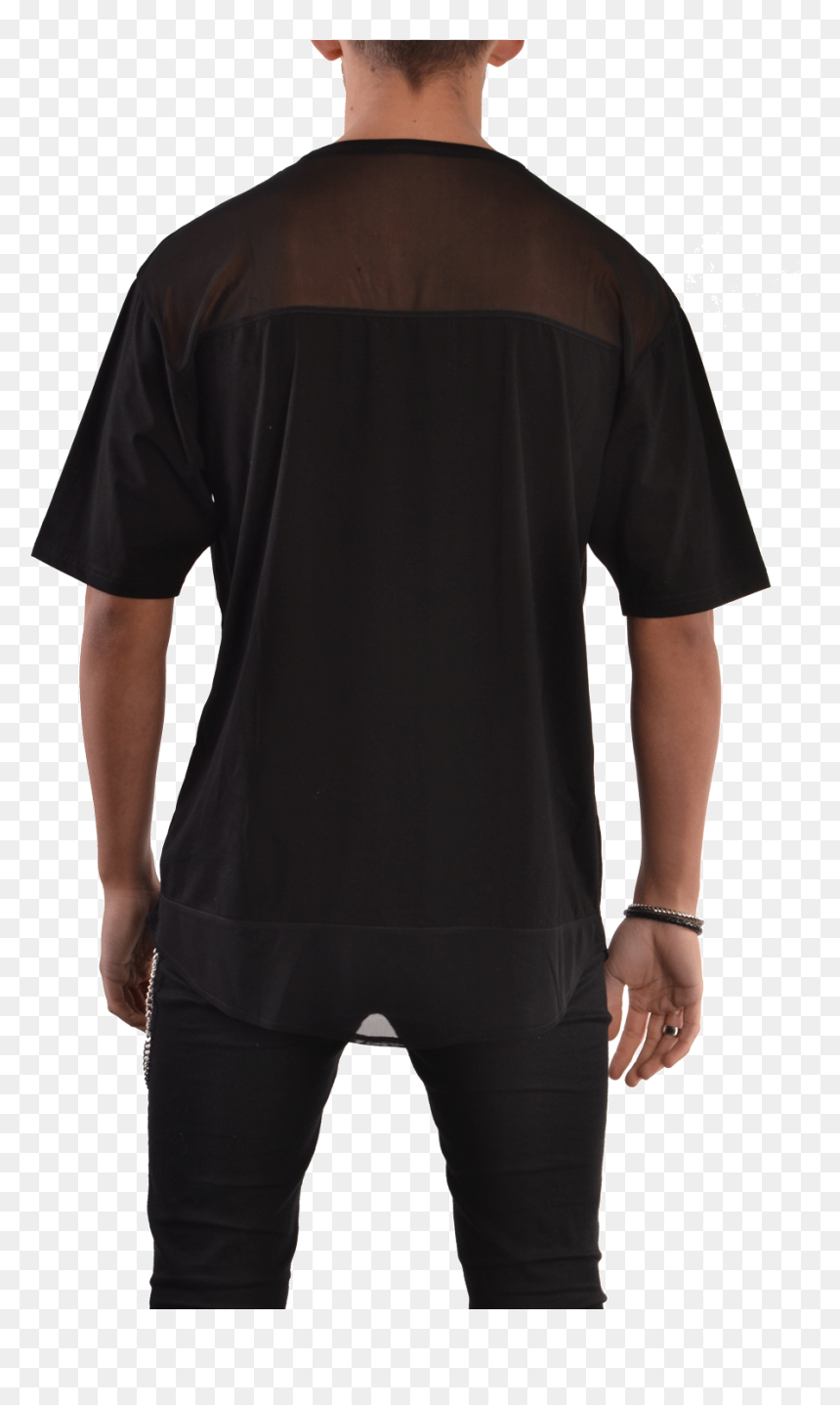 Black Mesh T-shirt , Png Download - Active Shirt, Transparent Png - black mesh png