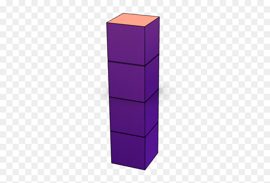3d Tetris Piece - Furniture, HD Png Download - tetris pieces png