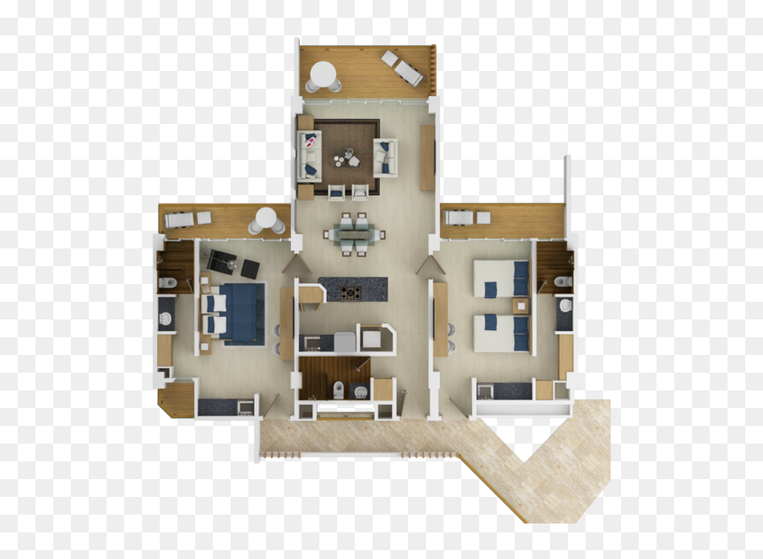 Isometrica Modelo A&f - Floor Plan, HD Png Download - green world png
