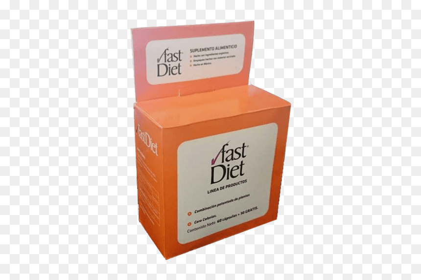 Fast Diet 60 Capsules 30 Free - Box, HD Png Download - malteada png