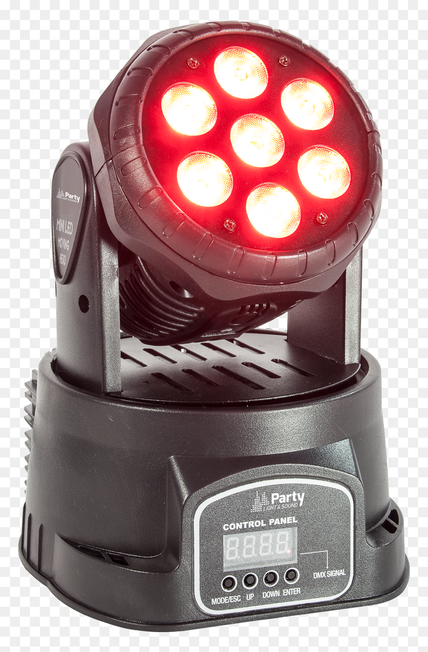 Beamz Mhl 74 Mini Wash Moving Head Flight Case, HD Png Download - party light png