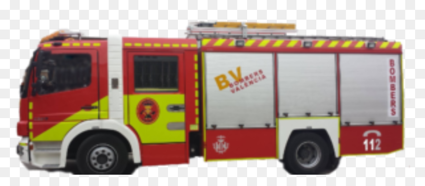 El Sindicato De Bomberos Alerta De La Situación Crítica - Nuevo Camion Bomberos Ayuntamiento Valencia, HD Png Download - bomberos png