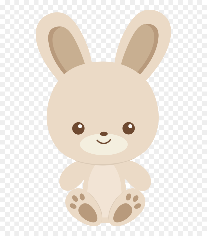 Woodland Bunny Clipart Free, HD Png Download - coelhinho da pascoa png