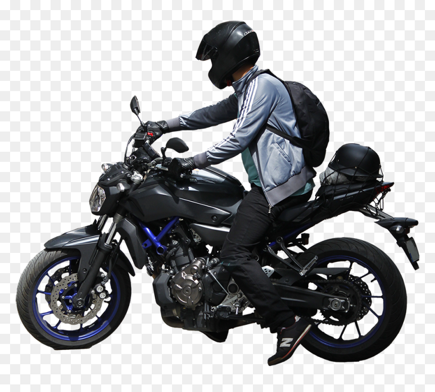 Silhouette Wheel Panorama Painting - Motorcycle, HD Png Download - panorama png