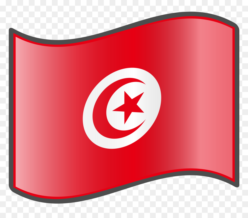 Flag Of Tunisia Clipart , Png Download - Tunisia Flag, Transparent Png - tunisia png