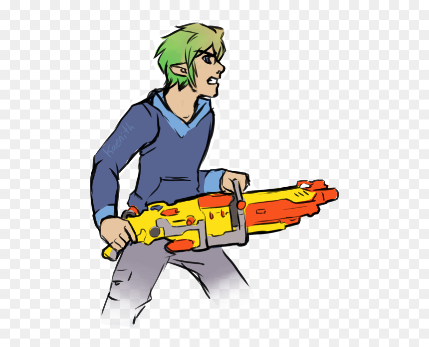 4 Swords Kaenith Nerf Wars, HD Png Download - nerf war png