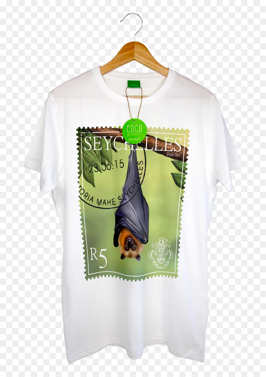 T Shirt With Hanger In Png, Transparent Png - fruit bat png