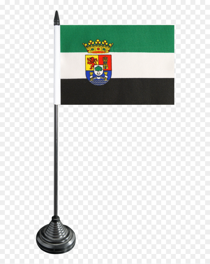 Spain Extremadura Table Flag - Emblem, HD Png Download - flag of spain png
