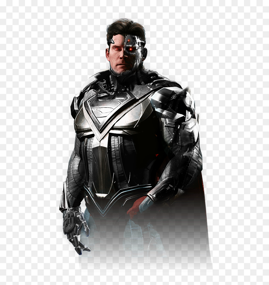 Injustice 2 Cyborg Superman , Png Download - Injustice 2 Superman Armor, Transparent Png - injustice png