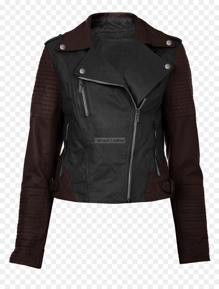 Women Jacket Download Transparent Png Image - Leather Jacket, Png Download - transparentpng