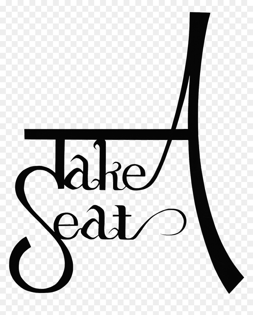 Take A Seat Logo, HD Png Download - seat logo png