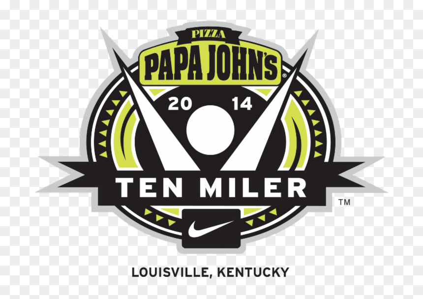 To Register For The Papa John"s 10 Miler 2014 Pjtm - Emblem, HD Png Download - papa john's logo png