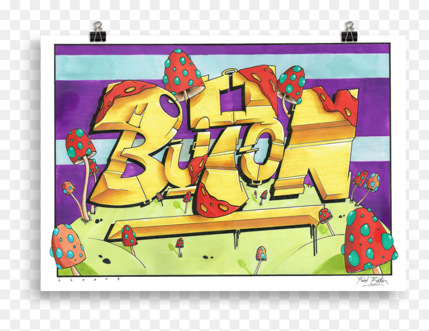 Image Of Mushroom Buton - Illustration, HD Png Download - buton png
