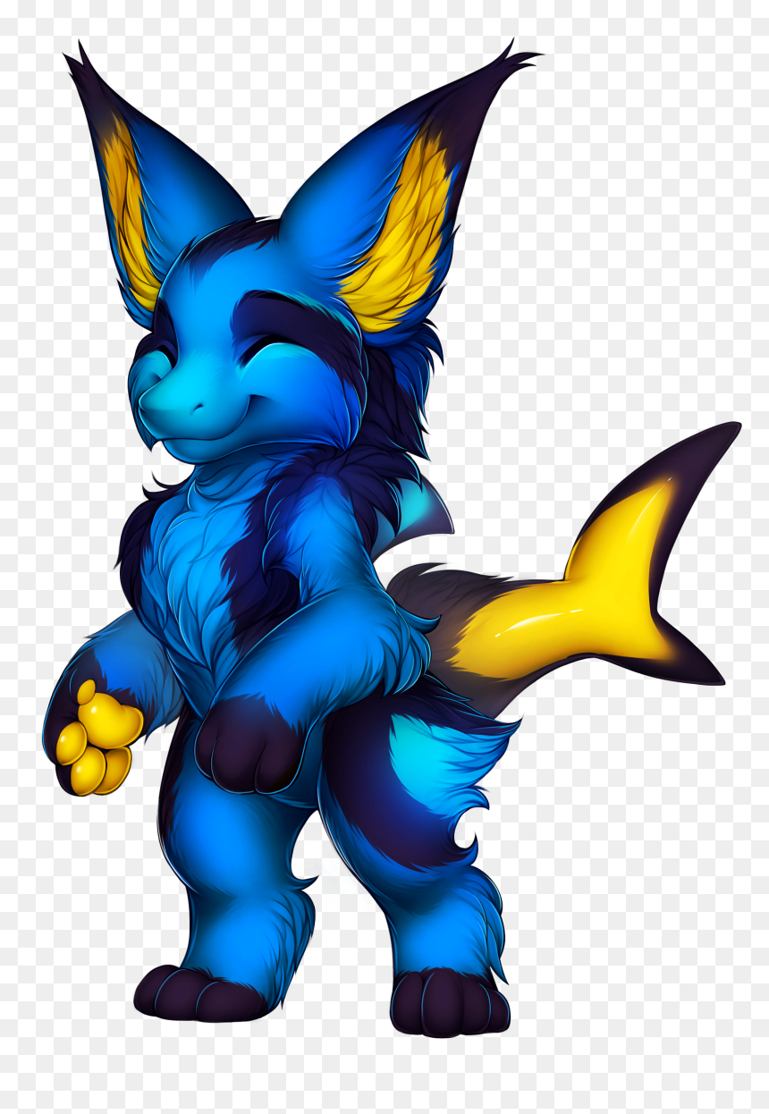 Manokit Blue Tang - Manokit Furvilla, HD Png Download - blue tang png