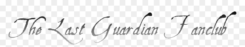 Calligraphy, HD Png Download - the last guardian png