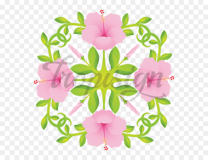 Rhododendron, HD Png Download - hibiscus vector png