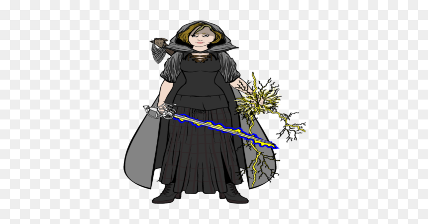 Cloaked Figure - Cartoon, HD Png Download - cloaked figure png