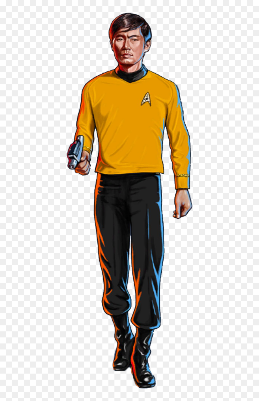 Lt Sulu - Dry Suit, HD Png Download - uhura png