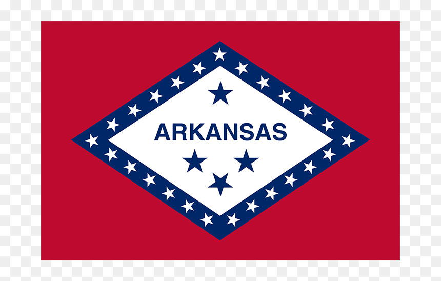 Arkansas State Flag, HD Png Download - guam flag png