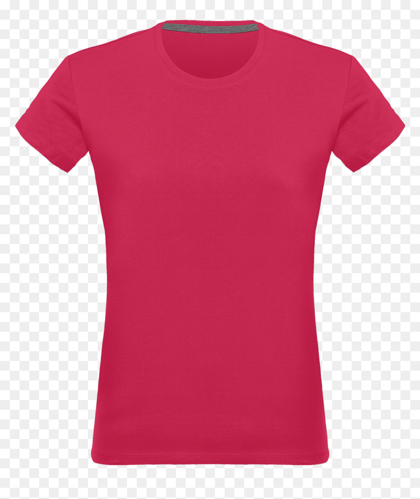 Blank T-shirt Women - Active Shirt, HD Png Download - female t shirt png