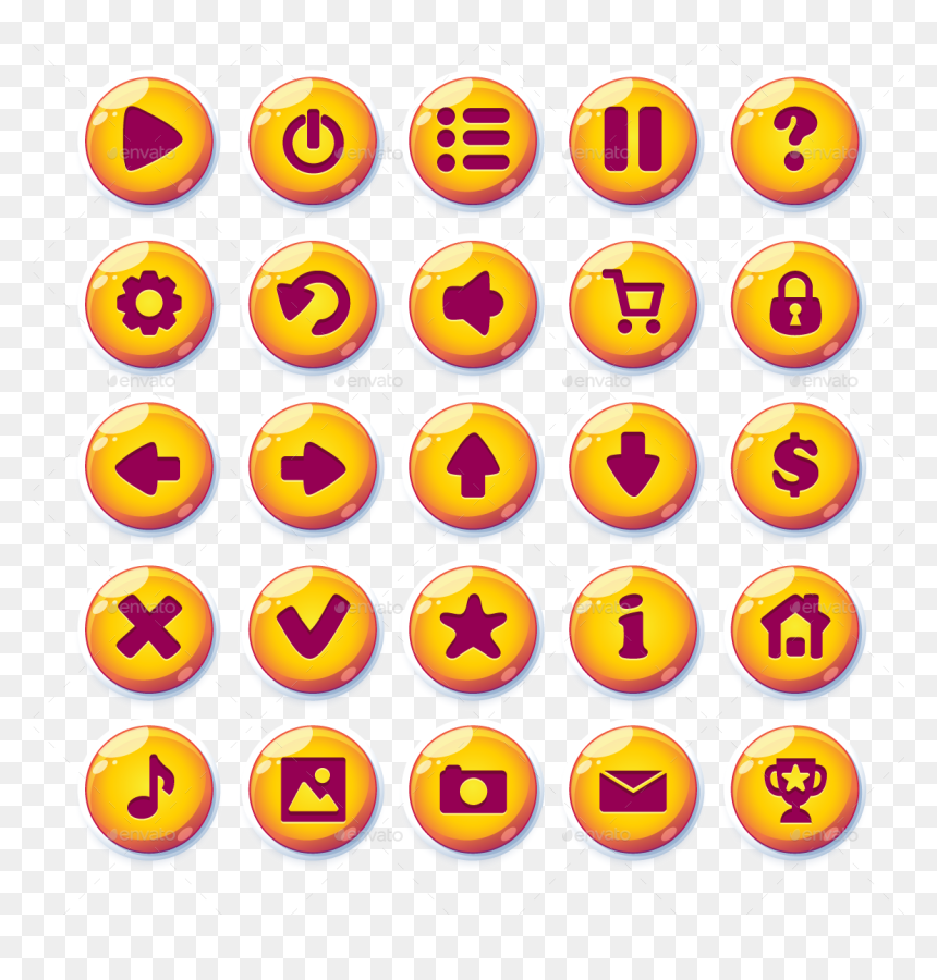 Bouton Jeu Video, HD Png Download - video game icons png