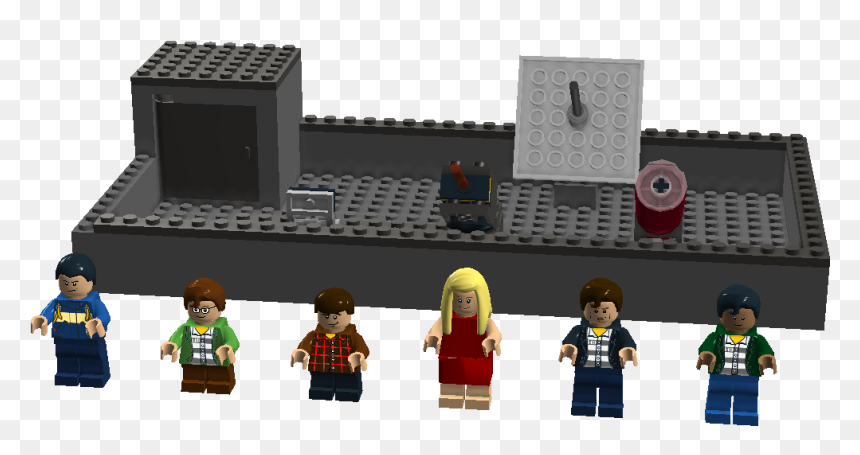   - Figurine, HD Png Download - the big bang theory png