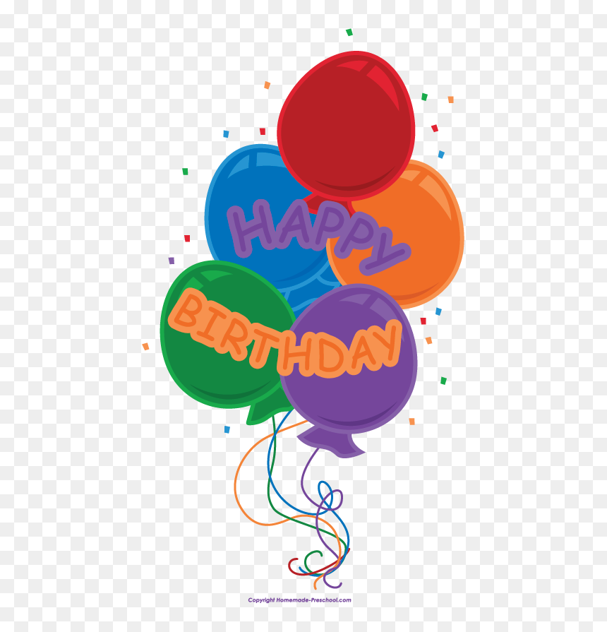 Fun And Free Happy Birthday Clipart, Ready For Personal - Free Happy Birthday Images To Save, HD Png Download - happy birthday frames png