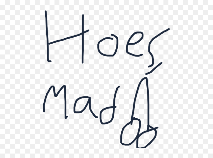 Calligraphy, HD Png Download - hoes png