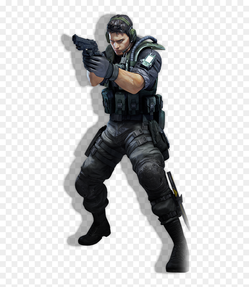 Favorite Characterchris Redfield - Chris Redfield Re Revelations, HD Png Download - resident evil revelations logo png