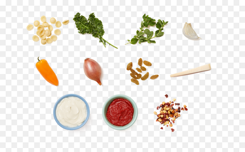 Sicilian-style Orecchiette With Kale & Sweet Peppers - Tomato, HD Png Download - sam pepper png