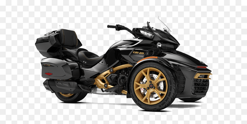2017 Can Am Spyder F3 Limited Black, HD Png Download - motorcycle front png