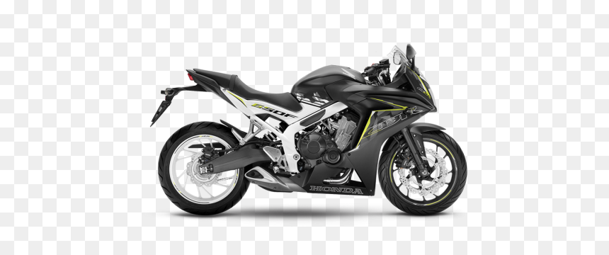 Cbr650f 13054 1091matte Gunpowder Black White Se Front - Honda Cbr 650 F Nera, HD Png Download - motorcycle front png