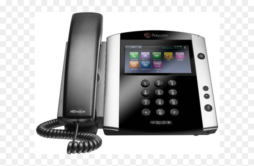 Polycom Vvx 600 Phone, HD Png Download - polycom png
